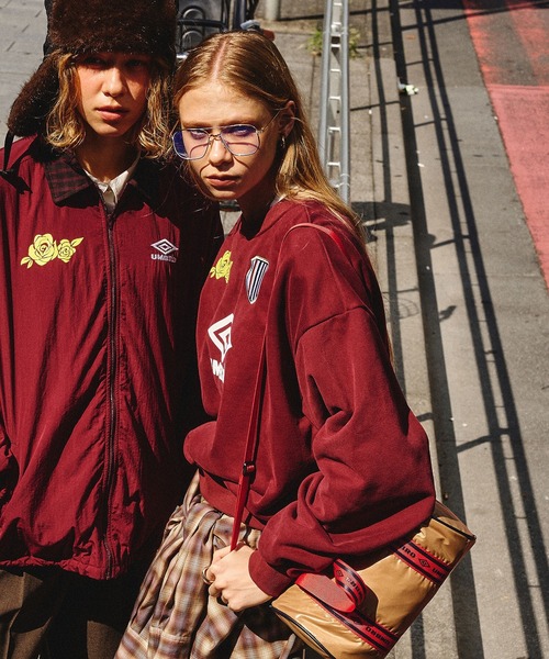 umbro（アンブロ） トレーナー スウェット (UMBRO × ROSE BUD)ZIP-UP