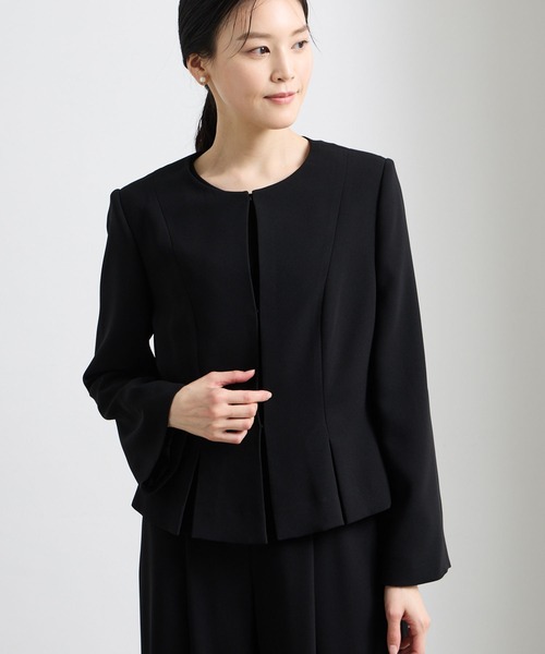 # Aimer Acret エメ　ジャケット　セレモニー　フォーマル　トップス AIMER（エメ） ジャケット ノーカラージャケット 「喪服・礼服