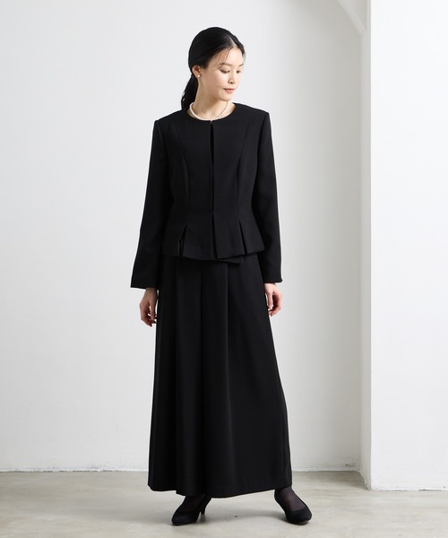 AIMER（エメ） ジャケット ノーカラージャケット 「喪服・礼服
