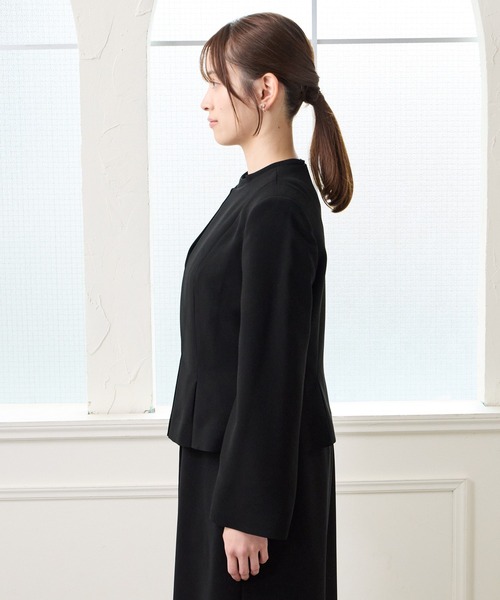 AIMER（エメ） 喪服 ジャケット ノーカラージャケット 「喪服・礼服