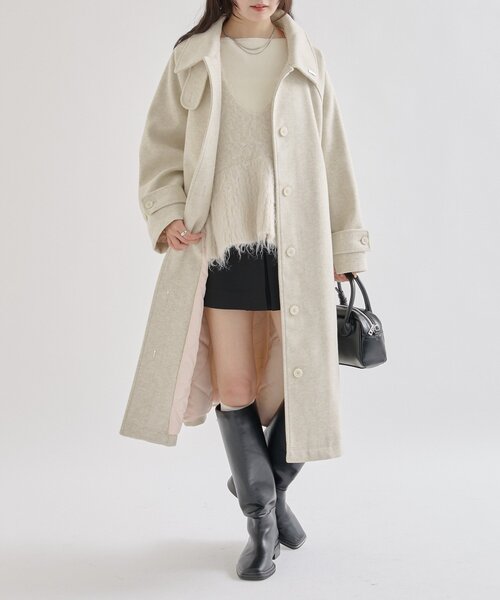 mystic（ミスティック） コート アウター 「2サイズ展開/裏地がバイ