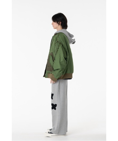 ma1 ma-1 DEVILS EAR HOODIE DOWN MA-1 メンズの画像