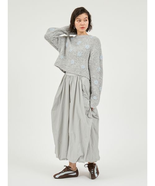 emmi スカート 「ONLINE限定カラー」ツイストバルーンスカート