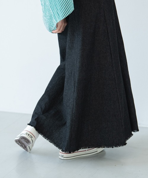 「Crisp」 キャミソールワンピース FREE ネイビー レディース_画像5