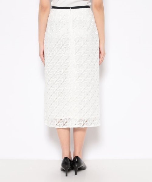 「allureville」 タイトスカート 1 ホワイト レディース_画像4