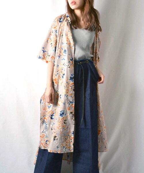 「Johnbull Private labo」 半袖ワンピース FREE ブラック レディース_画像3