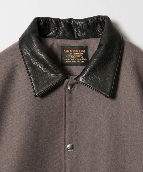 SKOOKUM（スクーカム） ブルゾン アウター × monkey time」メルトン