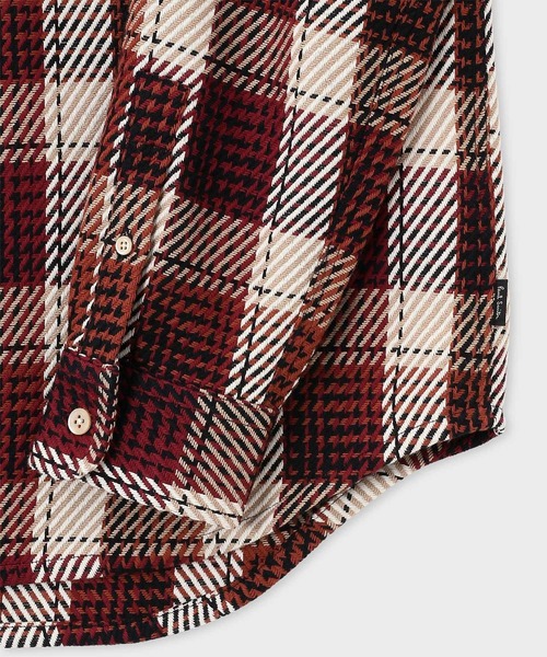 PS Paul Smith シャツ ヘビーツイル バッファローチェック オーバー