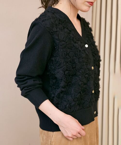 le.coeur blanc（ルクールブラン） カーディガン 「手洗い可能