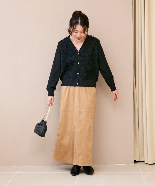 le.coeur blanc（ルクールブラン） カーディガン 「手洗い可能