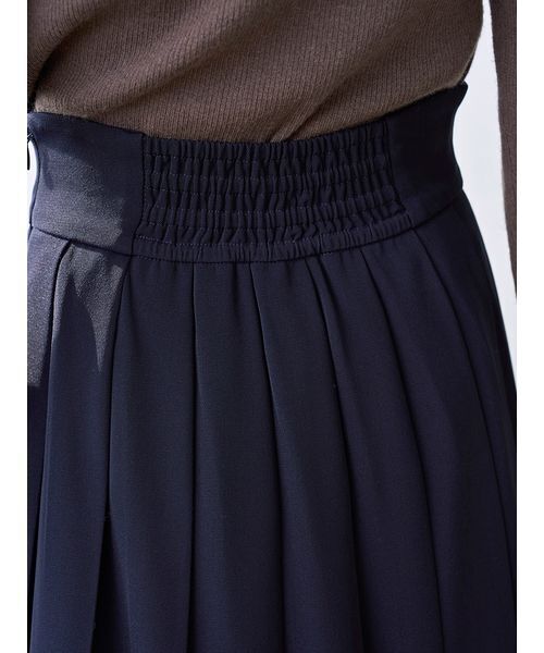 SNIDEL（スナイデル） スカート プリーツレイヤードミディスカート
