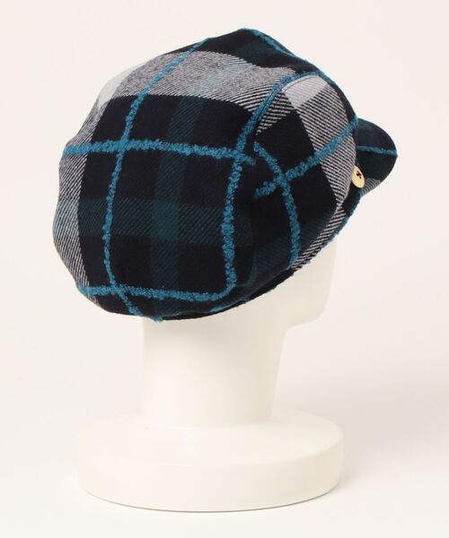 「BLUE LABEL CRESTBRIDGE」 キャスケット FREE ベージュ系その他7 レディース_画像2