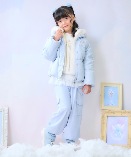 mezzo piano ダウン アウター 2way ウォッシャブルダウン キッズ 子供