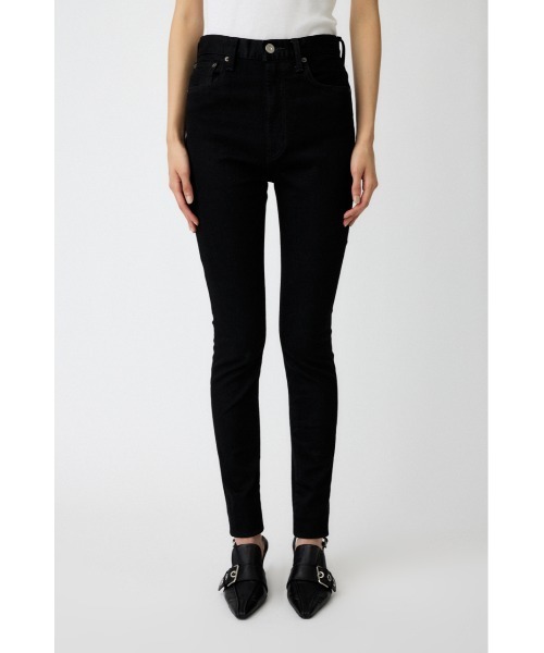 MOUSSY（マウジー） ジーンズ デニム デニムパンツ HW Rebirth BLACK