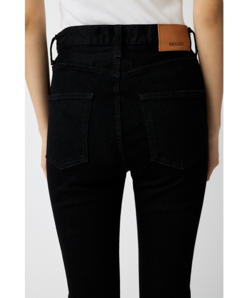 MOUSSY（マウジー） ジーンズ デニム デニムパンツ HW Rebirth BLACK