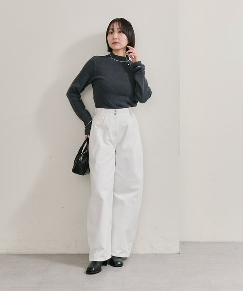 mystic（ミスティック） ニット セーター 「4色展開」プレート付き