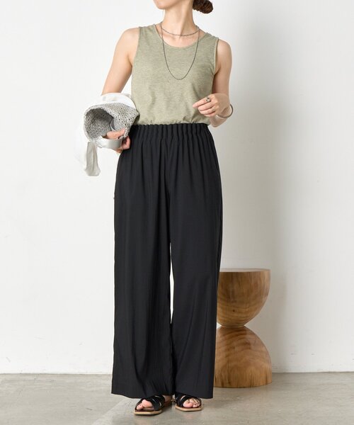 「Jena espace merveilleux」 イージーパンツ FREE グレー レディース_画像5