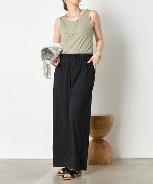 「Jena espace merveilleux」 イージーパンツ FREE グレー レディース_画像6