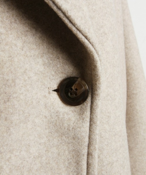 「&. NOSTALGIA」 ピーコート FREE グレー レディース_画像9