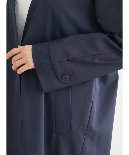 「Green Parks」 「chocol raffine robe」ノーカラーコート FREE ベージュ レディース_画像9