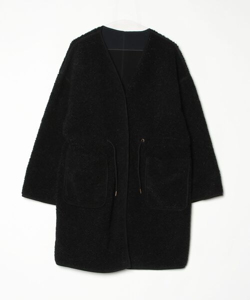 niko and…（ニコアンド） コート MEDIUM ブラック レディース