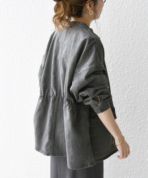 SHIPS any 「SHIPS any」 デニムジャケット ONE SIZE ブルー