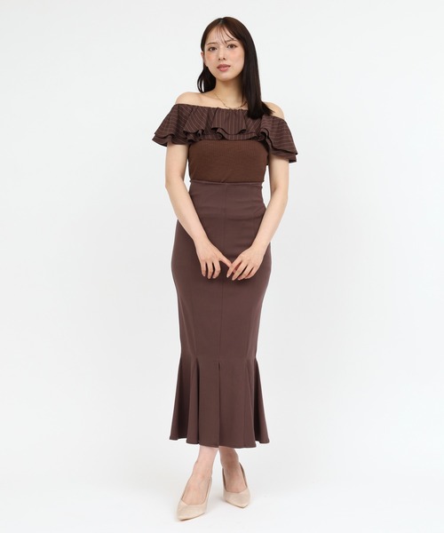 「ROYAL PARTY」 スカート MEDIUM ネイビー レディース_画像3