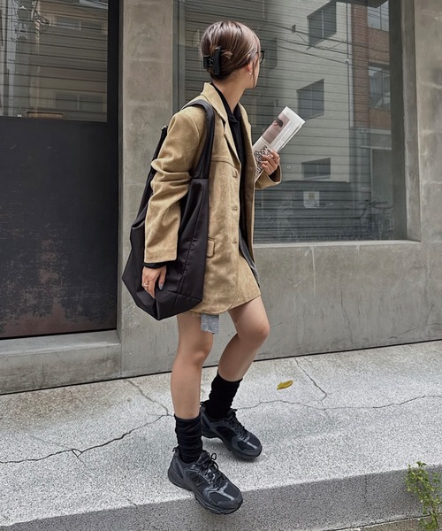 nananamoe（ナナナモエ） ジャケット テーラードジャケット suede dad