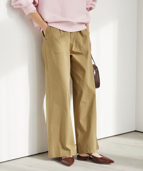 新品未使用 HEADGOONIE PANTS 限定 Lサイズ カジュアルパンツ Chino Wide Tapered Field