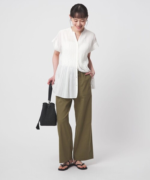 green label relaxing（グリーンレーベルリラクシング） パンツ 「size