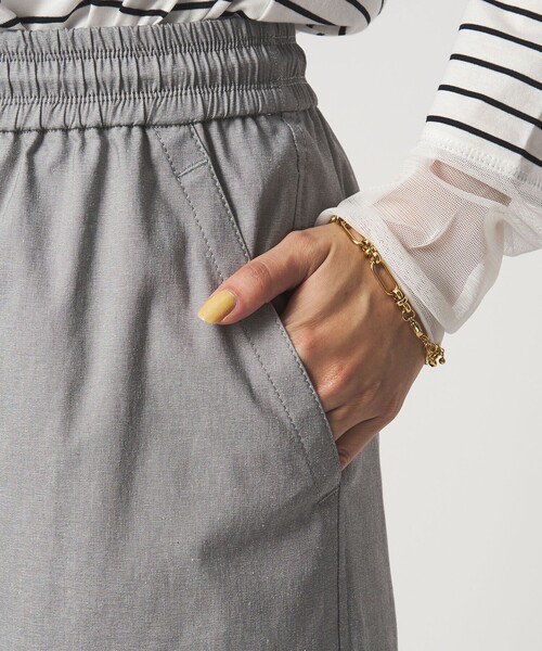 ワイドパンツ パンツ 「size SHORT/TALLあり」オルマイ LI/MIX ベイカー パンツ レディースの画像