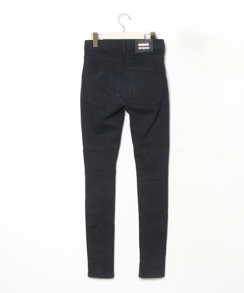 「DR.DENIM」 スキニーパンツ SMALL ブラック レディース_画像2