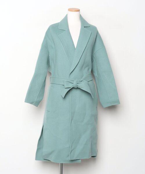 MACPHEE」 チェスターコート 36 ブラック レディース 中古・古着通販