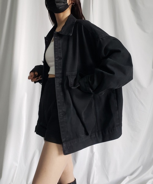 me+em select（ミームセレクト） デニムジャケット FREE ブルー