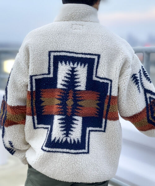 【PENDLETON】ウールブルゾン Stay Stylish and Cozy in Men's Harding Zip Lambswool Cardigan