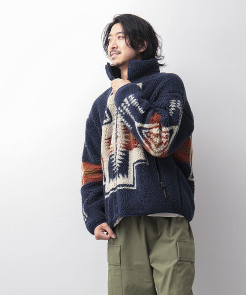 PENDLETON（ペンドルトン） ブルゾン M ブラック メンズ : ZOZOTOWN