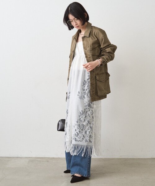 Loungedress（ラウンジドレス） ワンピース レースキャミワンピース