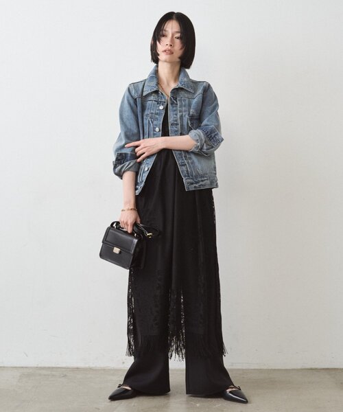 Loungedress（ラウンジドレス） ワンピース レースキャミワンピース