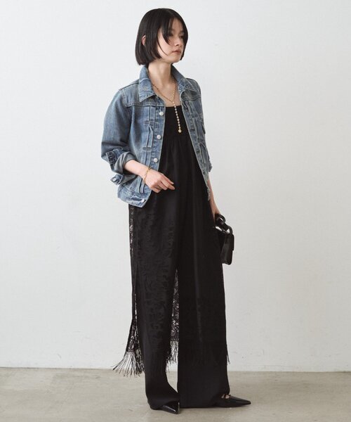 Loungedress キャミワンピース 【xs】 3色　　ブラック Loungedress キャミワンピース 【xs】 3色 ブラック