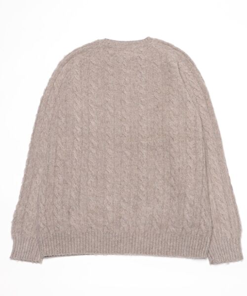 「BEAMS PLUS」 長袖ニット SMALL ブラック メンズ_画像2