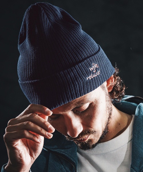HENRIK VIBSKOV ニット帽 isseiロゴ ビーニーキャップ | ISSEI ONLINESHOP