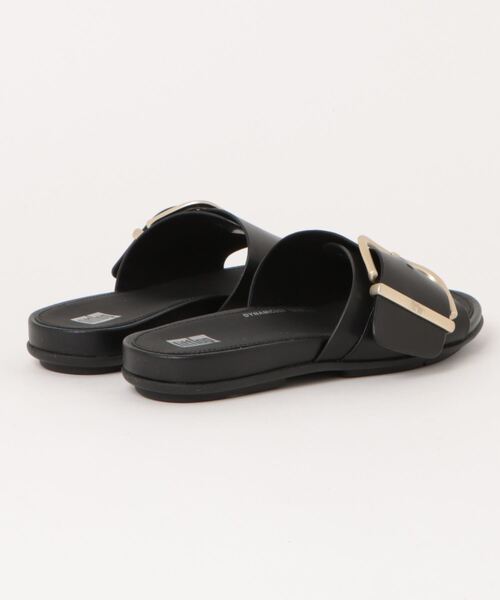 「fitflop」 フラットサンダル US6 ブラック レディース_画像2