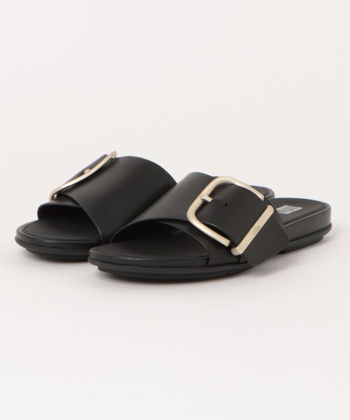 「fitflop」 フラットサンダル US6 ブラック レディース_画像4