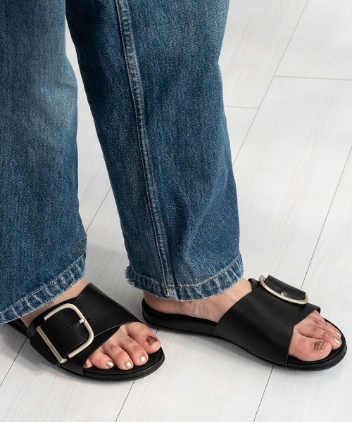 「fitflop」 フラットサンダル US6 ブラック レディース_画像7