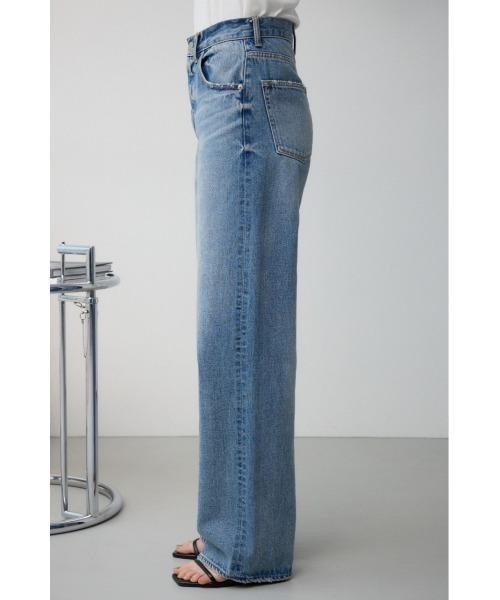 ジーンズ デニム デニムパンツ AZUL DENIM ハイウエストワイドデニム レディース_22