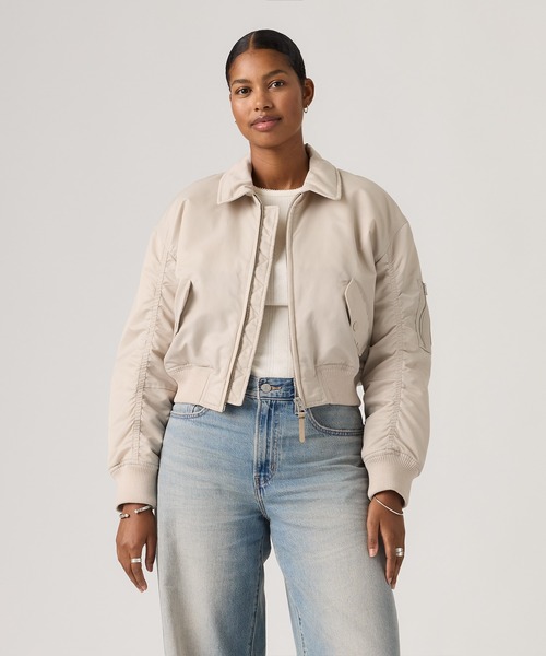 LEVI'S MA-1 ボンバージャケット Levi's（リーバイス） ma1 ma-1 Levi's/リーバイス ボウイ クロップド