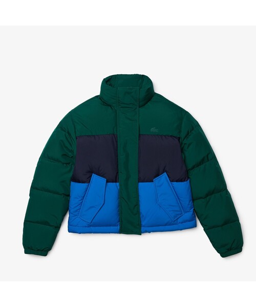 LACOSTE（ラコステ） ダウンジャケット 40 グリーン レディース