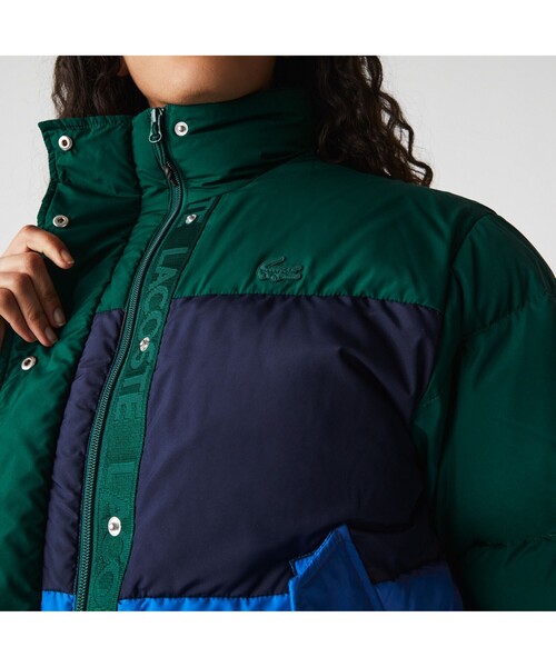 LACOSTE（ラコステ） ダウンジャケット 40 グリーン レディース