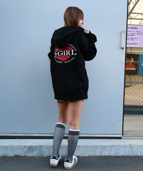 X-girl（エックスガール） パーカー 「ムラサキスポーツ限定」X-GIRL