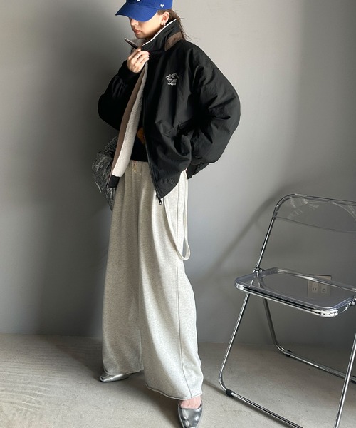 「Java」 ブルゾン LARGE ブラック レディース_画像6